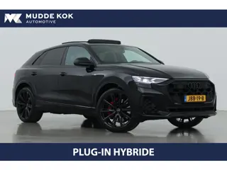 Audi Q8 60 TFSI e quattro Pro Line S Competition | Luchtvering | B&O | Panoramadak | Trekhaak | 360°