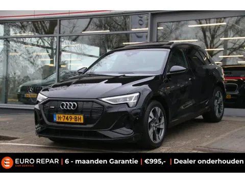 Audi E-tron E-tron 50 quattro Launch edition Black 71 kWh PANO-DAK!