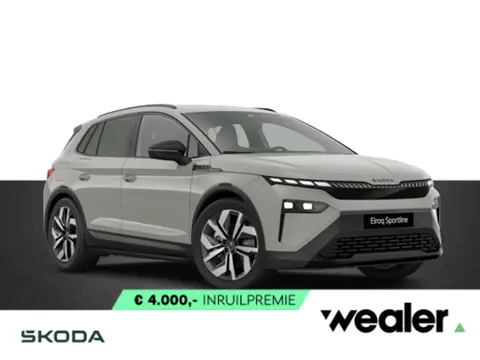 Škoda Elroq 85 Sportline 286 PK | Trekhaak | Led Matrix | Elektrische achterklep | Verlichte Grille 