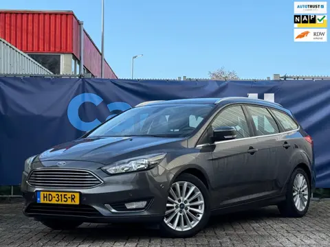 Ford Focus Wagon 1.5 Titanium Edition (150PK) 2e Eigenaar,Trekhaak,Climate,Navi,Camera,Cruise,PDC,N.