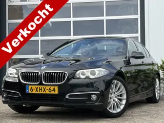 BMW 5 Serie 520i High Executive 184pk | Bi-xenon koplampen | Bluetooth | Cruise control | Lederen be