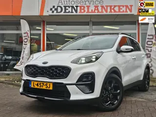 Kia Sportage 1.6 T-GDI Black Edition Automaat BJ.2021 / Panodak / Leder / Navi / Camera / Keyless / 