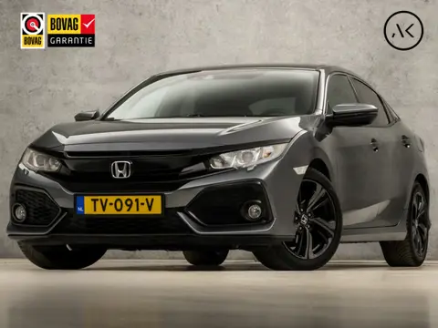 Honda Civic 1.0 i-VTEC Sport Automaat (NAVIGATIE, CAMERA, ZWART HEMEL, SPORTSTOELEN, ADAPTIVE CRUISE