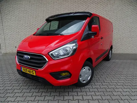Ford Transit Custom 280 L1H1 2.0 TDCI 105pk Trend | Race Red | Trekhaak | Bijrijdersbank | Voorruitv
