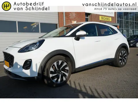 Ford Puma 1.0 ECOBOOST HYBRID TITANIUM OKT 2022 NAVIGATIE ANDROID-APPLECARPLAY CAMERA CLIMA ADAPTIEV