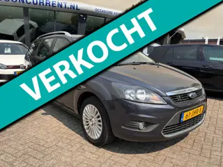Ford Focus Wagon 1.8 Titanium Flexi Fuel, Carplay, Nieuwe APK, Inruil mogelijk