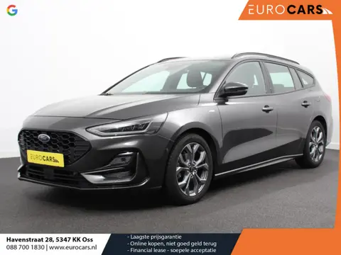 Ford Focus Wagon 1.0 EcoBoost Hybrid ST Line Navigatie Climate Control Led Dab Camera Parkeer sensor