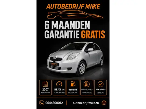 Toyota Yaris 1.0 VVTi +