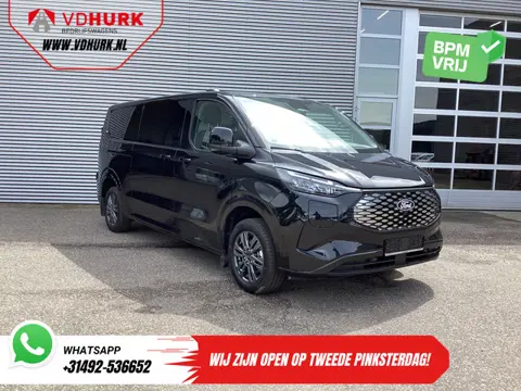 Ford E-Transit Custom 71 kWh 218 pk 340 km WLTP L2 Limited Garantie t/m 2028/ 2x Elek.Schuif/ 2.3t T