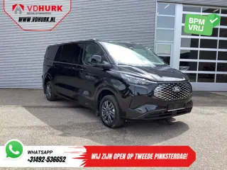 Ford E-Transit Custom 71 kWh 218 pk 340 km WLTP L2 Limited Garantie t/m 2028/ 2x Elek.Schuif/ 2.3t T