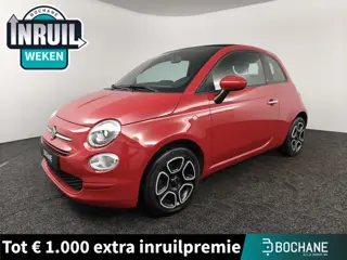 Fiat 500 C 1.0 Hybrid Club | Apple CarPlay / Android Auto | Cruise Control | Parkeersensoren | DAB+ 