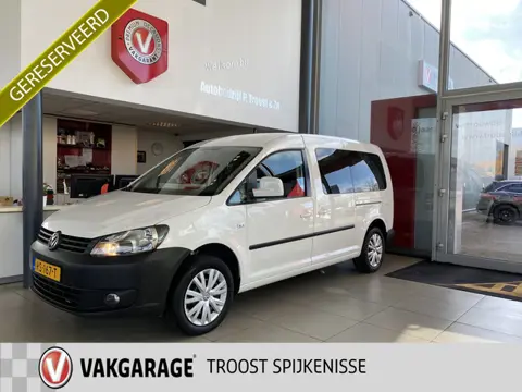 Volkswagen Caddy Maxi 1.6 TDI,Dealeronderhouden,5 Zits,Aangepast Voor Rolstoelauto of Scootmobiel Ve