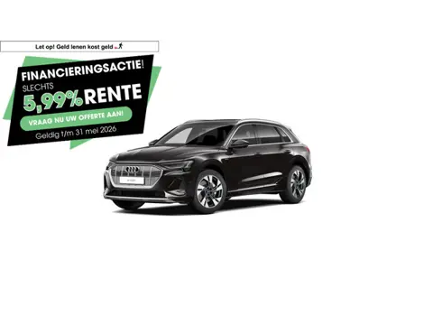 Audi e-tron 55 quattro S edition 95 kWh | 408 PK | SoH 100% | Trekhaak | Panoramadak | Top view 360 