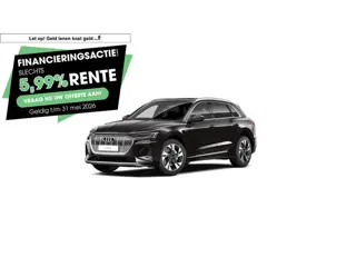 Audi e-tron 55 quattro S edition 95 kWh | 408 PK | SoH 100% | Trekhaak | Panoramadak | Top view 360 