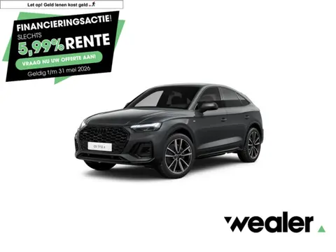 Audi Q5 Sportback 50 TFSI e S edition Competition | 299 PK | SoH 87% |Trekhaak | Area view 360 | Led