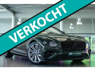 Bentley Continental GTC 6.0 W12 Speed