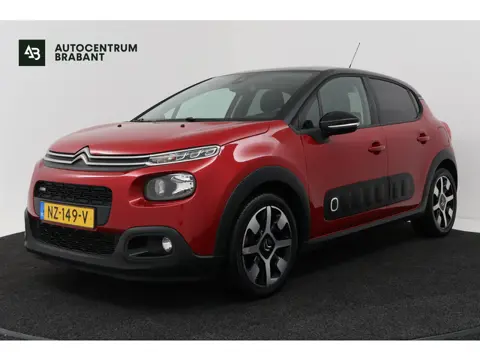 Citroen C3 1.2 PureTech S&S Shine Automaat (CAMERA, TREKHAAK, CARPLAY, GOED ONDERHOUD, DISTRIBUTIERI