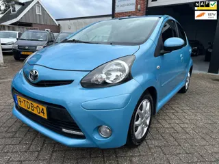 Toyota Aygo 1.0 VVT-i Dynamic Blue AUTOMAAT-AIRCO-NAVI-CENTRAAL