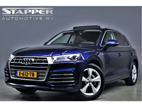 Audi Q5 50 TFSI e 299pk Quattro S-Line Pano/Luchtvering/Virtual/360Camera/Trekhaak/Keyless