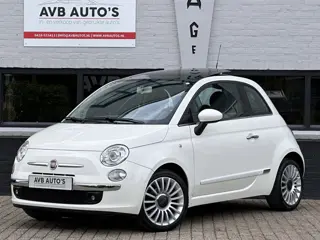 Fiat 500 1.2 Lounge Airco Schuif-Kanteldak Xenon Navi PDC