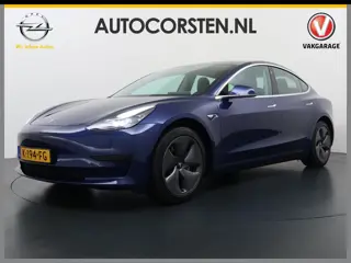 Tesla Model 3 RWD SR plus 325PK SOH 93% LFP Accu AutoPilot Leder Panoramadak Adaptive-Cruise Camera'