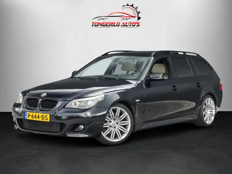 BMW 5-serie Touring 525i Pano Leer Automaat Clima Cruise 19´´ Lm Pdc apk 02-27