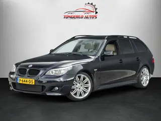 BMW 5-serie Touring 525i Pano Leer Automaat Clima Cruise 19´´ Lm Pdc apk 02-27