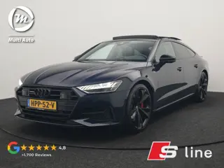 Audi A7 Sportback 50 TFSI e Quattro 2x S Line PHEV 299pk | Trekhaak Af Fabriek | Panodak | Head Up |