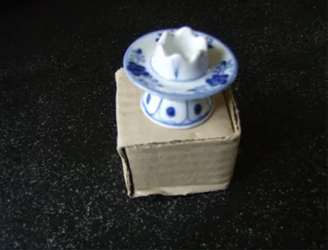 150 delftsblauwe kaarsenstandaards