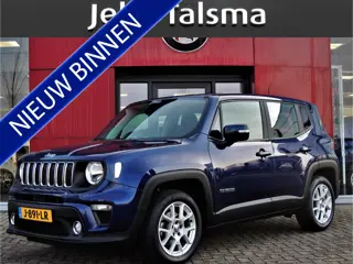 Jeep Renegade 1.3T DDCT Longitude 150 PK Automaat | Keyless Entry | Apple/Android Carplay | 17 Inch 