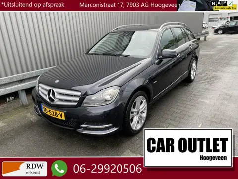 Mercedes-Benz C-Klasse Estate 180 Business Class 125! Avantgarde AUTOMAAT, Leer/Stof, Navi, CC, Clim