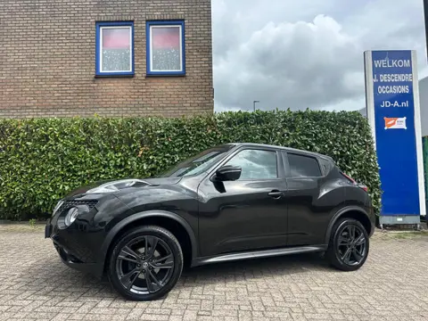 Nissan Juke 1.2 DIG-T S/S Premium Black Edition Climate C, Cruise C, Leder Int, Navigatie!!!! PINKST