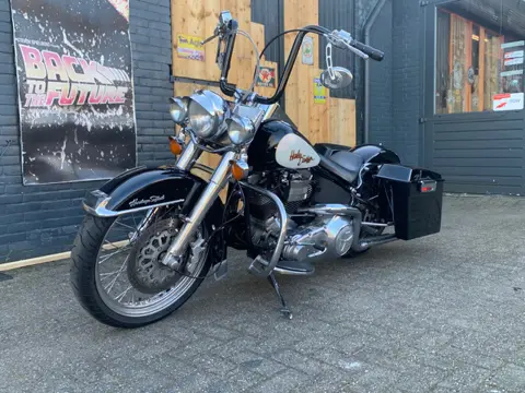 Harley Davidson Chopper 3 x BOBBER-JAPAN STYLE-RUSTLOOK-RATLOOK-HARDTAIL-HERITAGE-BAGGER
