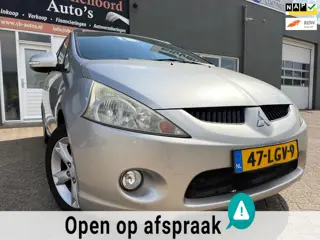 Mitsubishi Grandis 2.4-16V Limited 7 pers. van 1ste Eig met parkeersensoren en navigatie en bluetoot