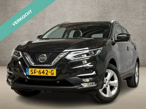 Nissan QASHQAI 1.2 Sport (PANORAMADAK, NAVIGATIE, LEDER, STOELVERWARMING, 360 CAMERA, ELEK SPORTSTOE