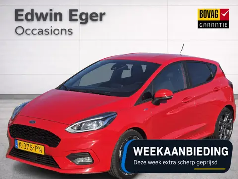Ford Fiesta 1.0 EcoBoost ST-Line | Automaat | Navi | Apple Carplay/Android | Keyless | Led | Cruise 