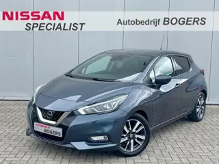 Nissan Micra 1.0 IG-T Tekna Navigatie, Climate Control, Cruise Control, LED, Bose, 16"Lm, Stoelverwa