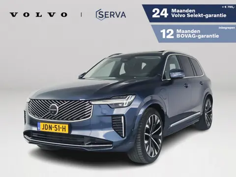 Volvo XC90 T8 Plug-in hybrid AWD Ultra Bright | SOH 100% | Panoramadak | 360° camera | Luchtvering |