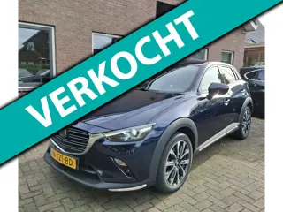 Mazda CX-3 2.0 SkyActiv-G 120 GT-M. Zeer netjes en luxe o.a. leder, camera, stoelverw, cruise, etc. 