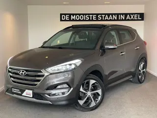 Hyundai Tucson 1.6 T-GDi Premium 4WD (bj 2016, automaat)