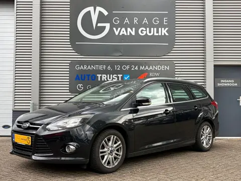 Ford Focus Wagon 1.0 101PK Trekhaak,Navi,Clima,CruiseControl,Bluetooth,Isofix,ElektrRamen+Spiegels,P
