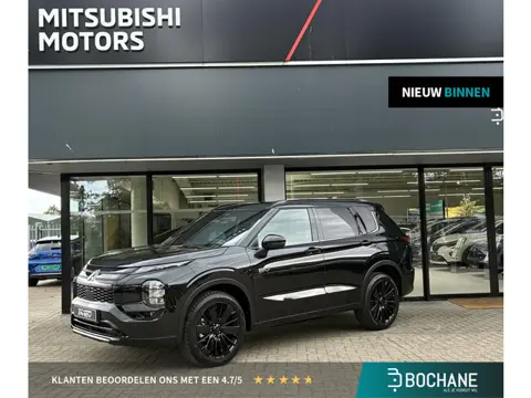 Mitsubishi Outlander 2.4 PHEV BlackEdition NIEUW UIT VOORRAAD LEVERBAAR | BlackEdition | Lederen Bek