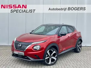 Nissan Juke 1.6 Hybrid Tekna Automaat Navigatie ( via Apple Carplay ), Leder, 19"Lm, LED, Climate Co