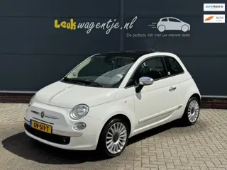 Fiat 500 0.9 TwinAir Turbo Cult *pano *leder *16” *NL auto