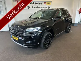 Jeep Compass 4xe 240 Plug-in Hybrid Electric S 4WD | Adaptieve cruise control | Lederen bekleding | 
