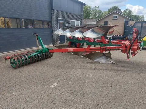 Kverneland EG 85 4 Schaar ploeg met Packomat vorenpakker