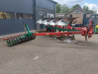Kverneland EG 85 4 Schaar ploeg met Packomat vorenpakker