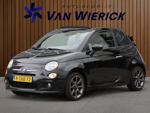 Fiat 500 C 0.9 TwinAir 500S Cabrio | Half leer/stof | Airco | Nette Staat!
