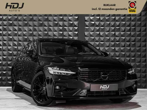 Volvo S60 2.0 B4 R-Design | All Black | Pano | 19" | H/K | Memo | Verw. stuur | Camera | Keyl. |