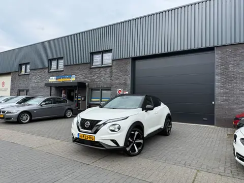 Nissan Juke 1.0 DIG-T Tekna | 1E EIGENAAR | 12MND GARANTIE | AUTOMAAT | LED | CARPLAY | NAVI | AIRCO
